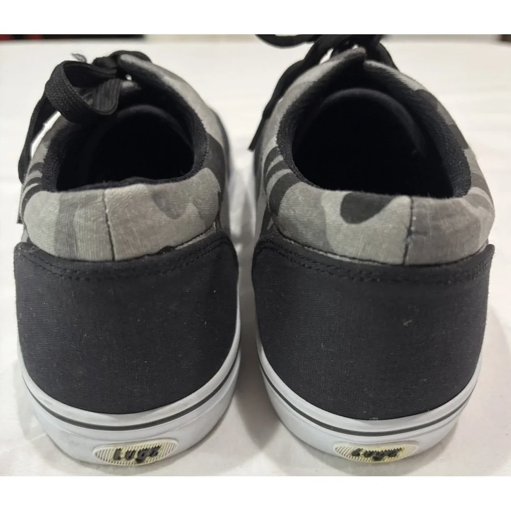 Lugz New Men's Burke Camo Lace Up Canvas Sneakers Size 11